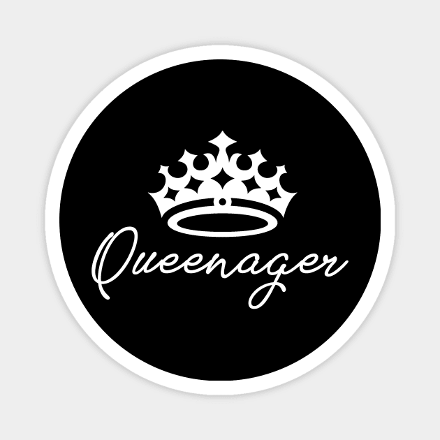 Queenager Magnet by Oolong